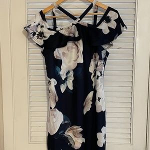 Floral midi dress